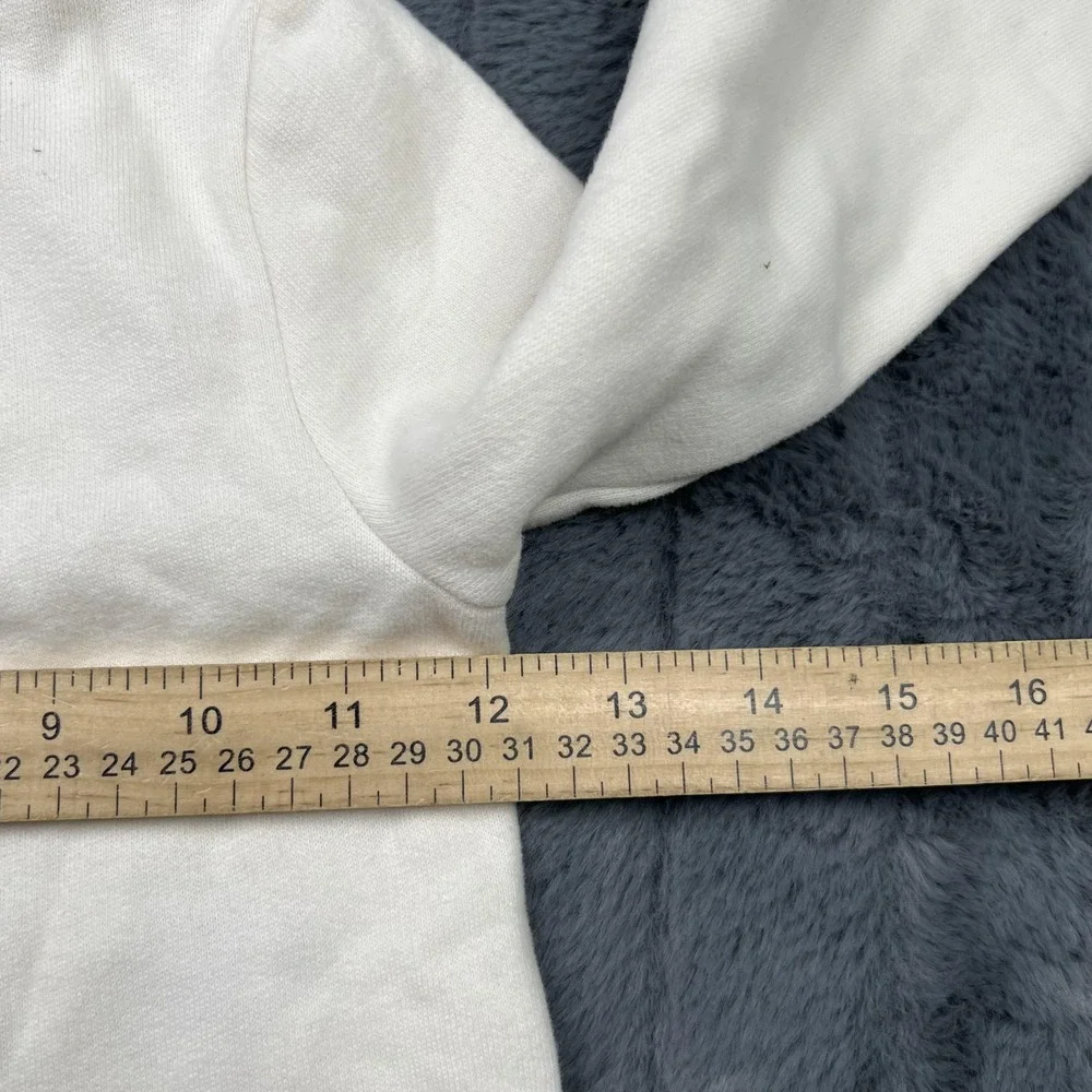Polo Ralph Lauren Sweater Dress Girls 5 White Polo Bear Ruffle Fleece Tunic